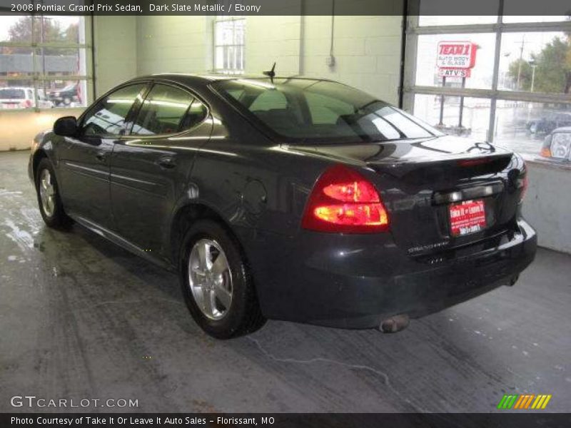 Dark Slate Metallic / Ebony 2008 Pontiac Grand Prix Sedan