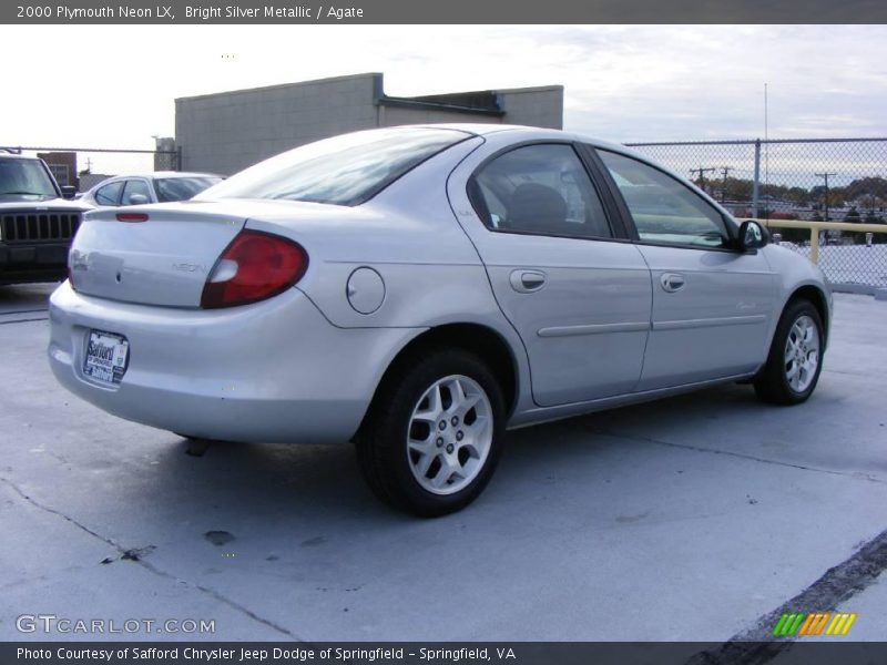 Bright Silver Metallic / Agate 2000 Plymouth Neon LX