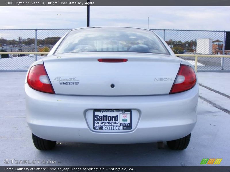 Bright Silver Metallic / Agate 2000 Plymouth Neon LX