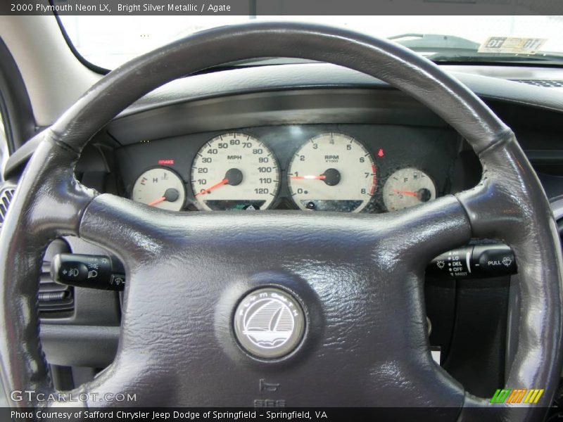 Bright Silver Metallic / Agate 2000 Plymouth Neon LX