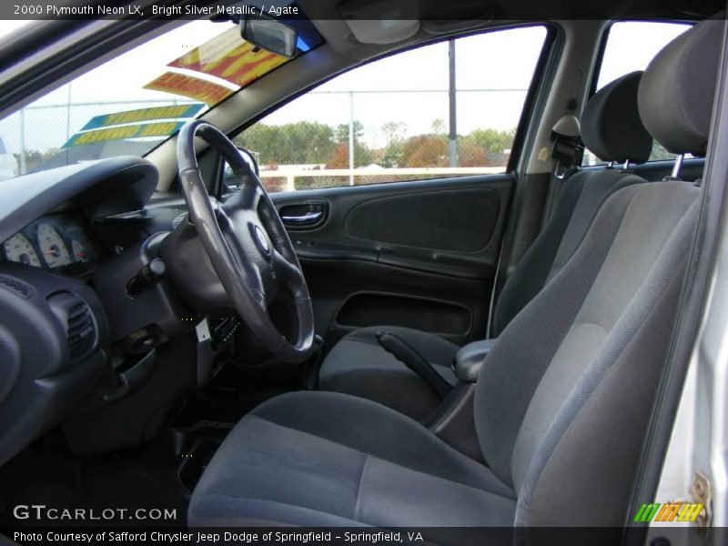 Bright Silver Metallic / Agate 2000 Plymouth Neon LX