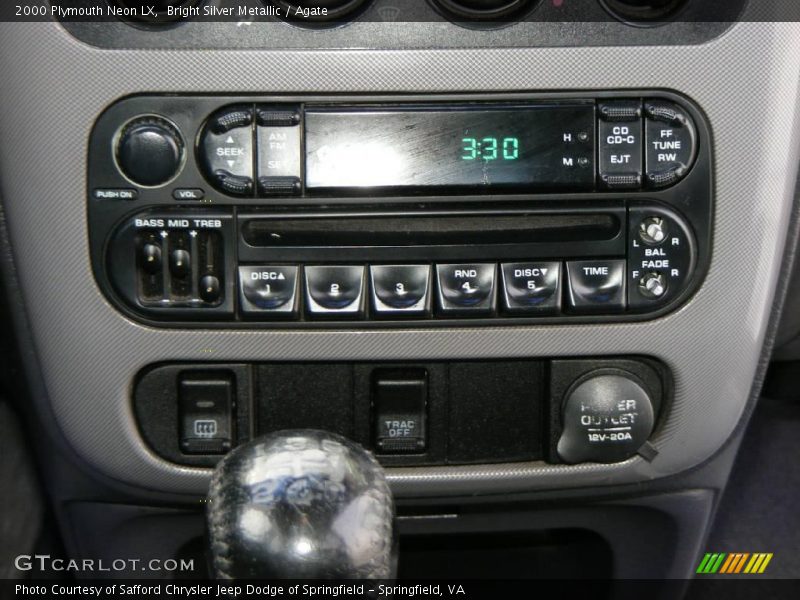 Bright Silver Metallic / Agate 2000 Plymouth Neon LX