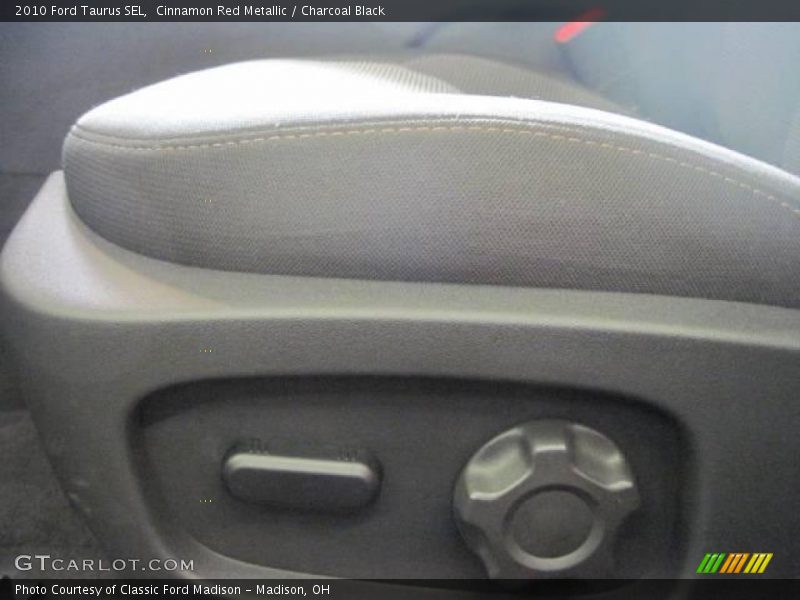 Cinnamon Red Metallic / Charcoal Black 2010 Ford Taurus SEL