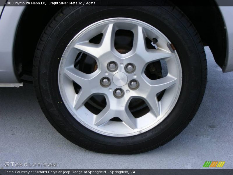 Bright Silver Metallic / Agate 2000 Plymouth Neon LX