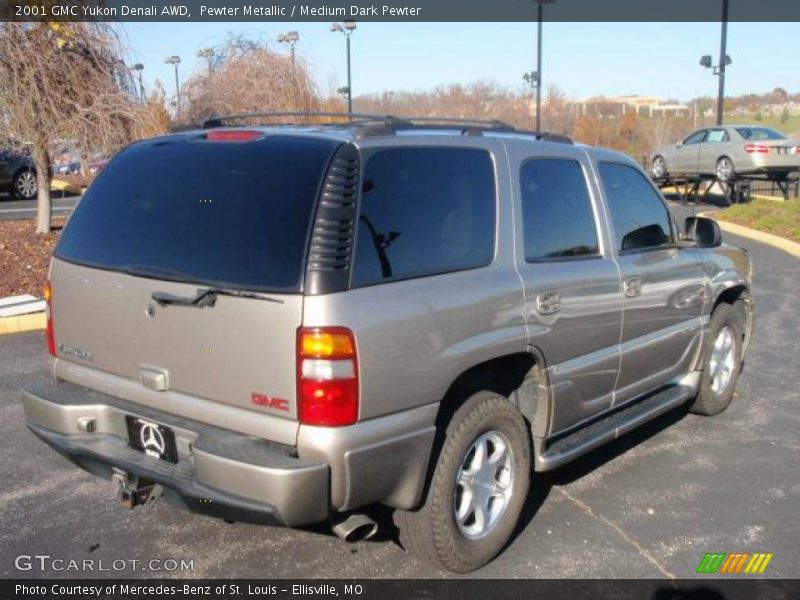 Pewter Metallic / Medium Dark Pewter 2001 GMC Yukon Denali AWD