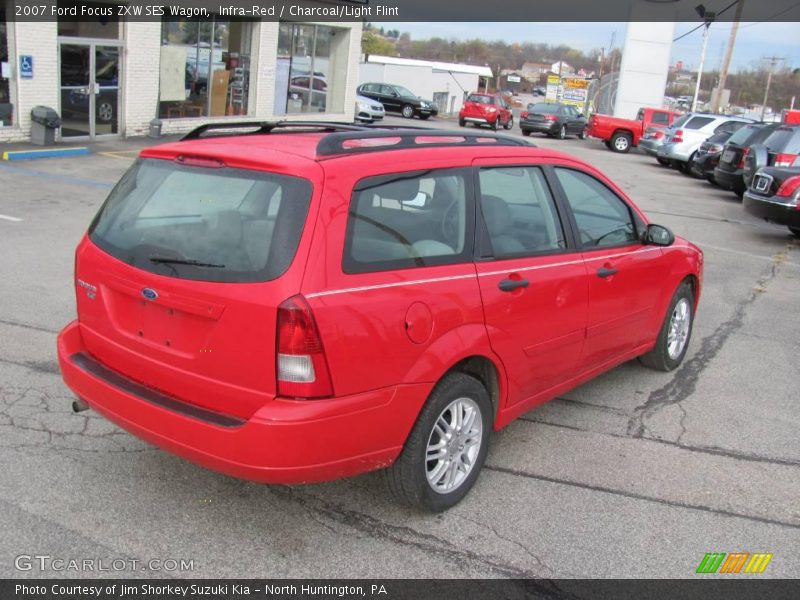 Infra-Red / Charcoal/Light Flint 2007 Ford Focus ZXW SES Wagon