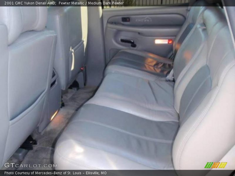 Pewter Metallic / Medium Dark Pewter 2001 GMC Yukon Denali AWD