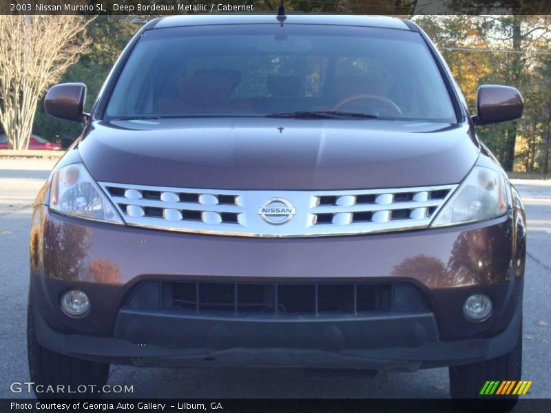 Deep Bordeaux Metallic / Cabernet 2003 Nissan Murano SL
