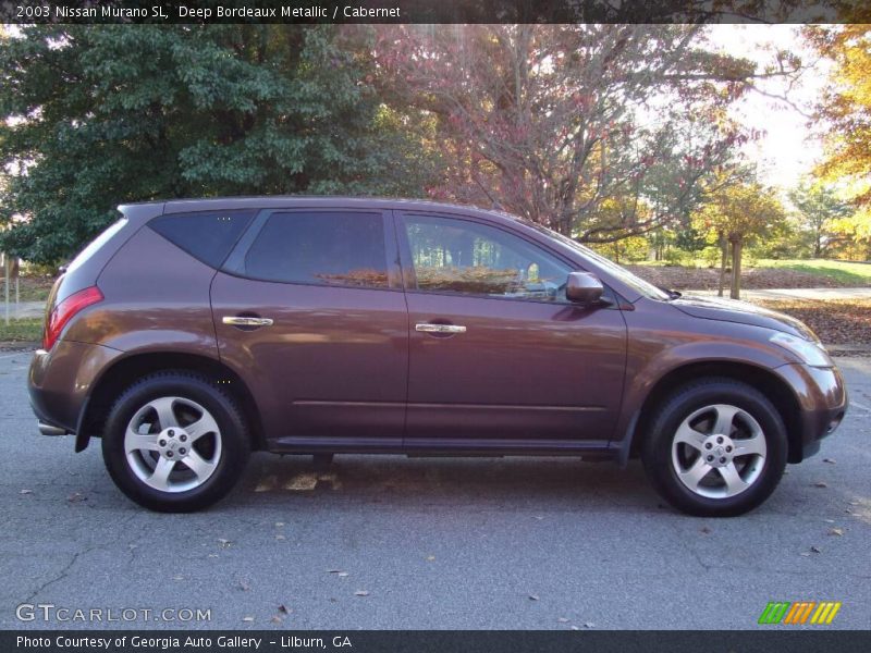 Deep Bordeaux Metallic / Cabernet 2003 Nissan Murano SL