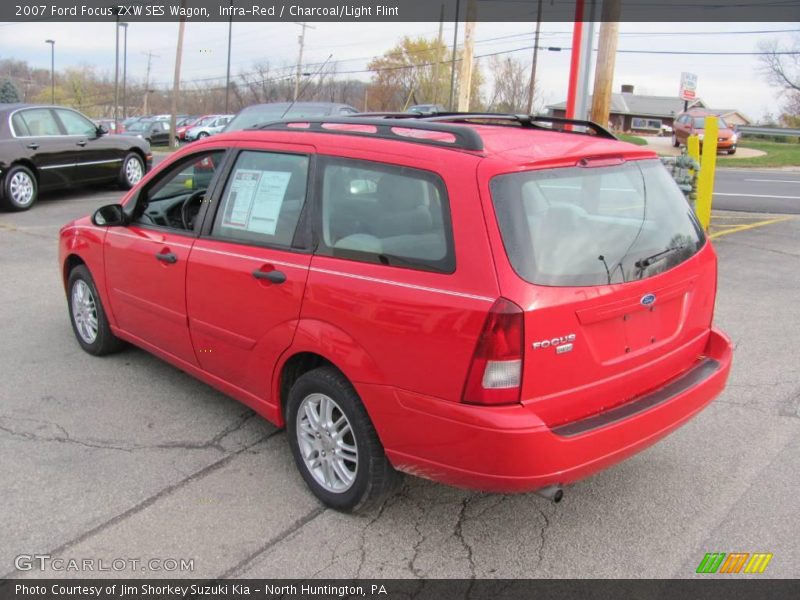 Infra-Red / Charcoal/Light Flint 2007 Ford Focus ZXW SES Wagon