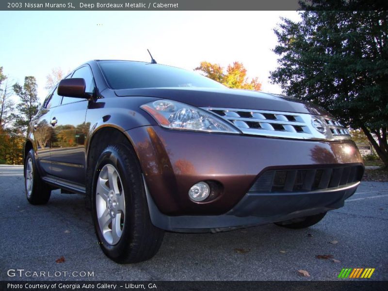 Deep Bordeaux Metallic / Cabernet 2003 Nissan Murano SL