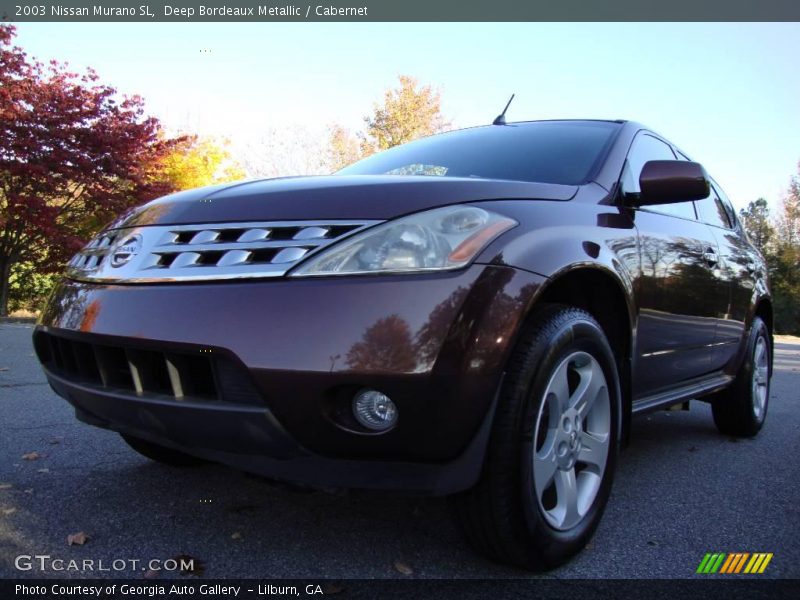 Deep Bordeaux Metallic / Cabernet 2003 Nissan Murano SL