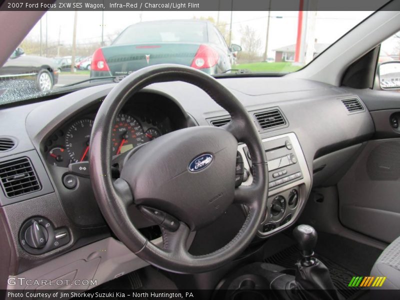 Infra-Red / Charcoal/Light Flint 2007 Ford Focus ZXW SES Wagon