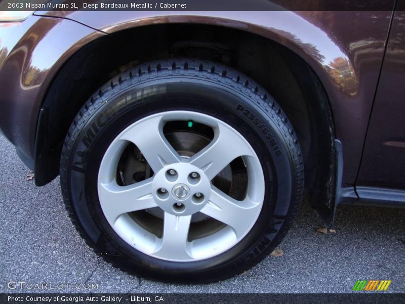 Deep Bordeaux Metallic / Cabernet 2003 Nissan Murano SL