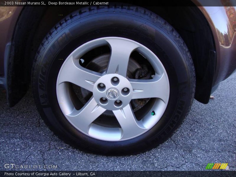 Deep Bordeaux Metallic / Cabernet 2003 Nissan Murano SL