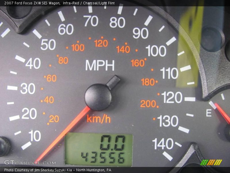 Infra-Red / Charcoal/Light Flint 2007 Ford Focus ZXW SES Wagon