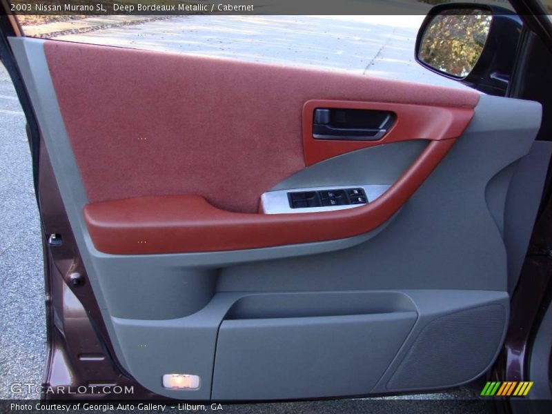 Deep Bordeaux Metallic / Cabernet 2003 Nissan Murano SL
