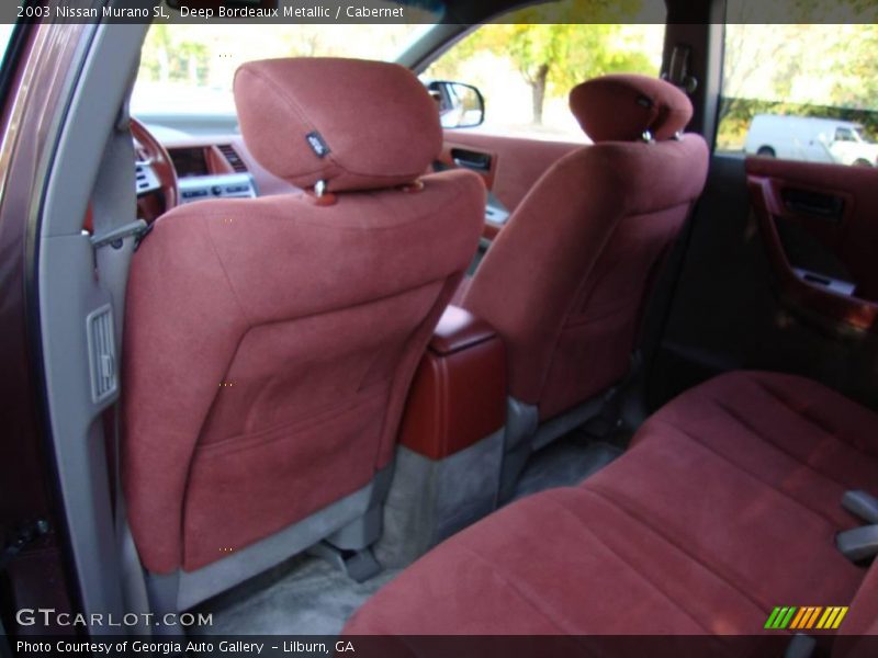 Deep Bordeaux Metallic / Cabernet 2003 Nissan Murano SL