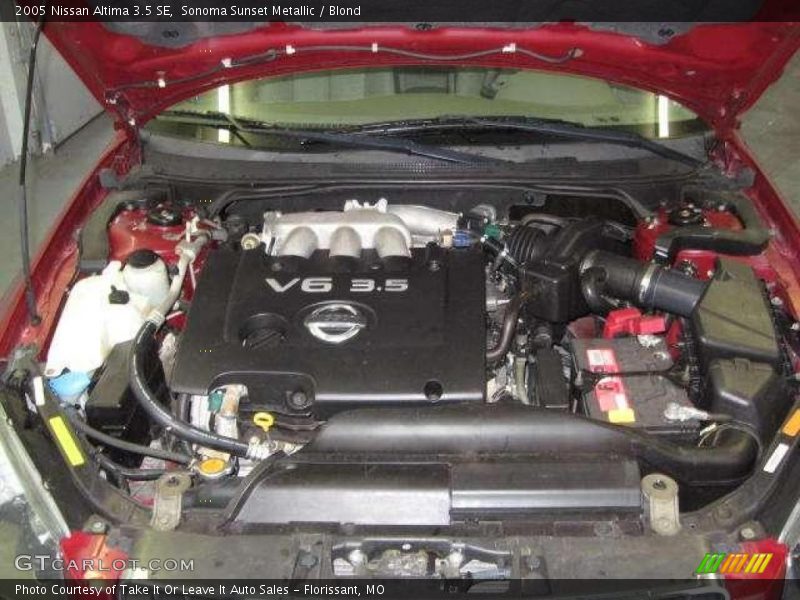 Sonoma Sunset Metallic / Blond 2005 Nissan Altima 3.5 SE