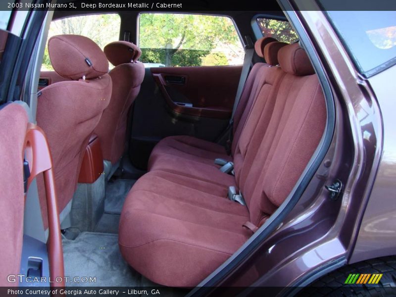 Deep Bordeaux Metallic / Cabernet 2003 Nissan Murano SL