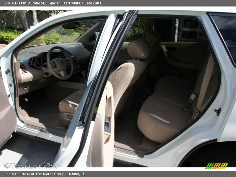 Glacier Pearl White / Cafe Latte 2004 Nissan Murano SL