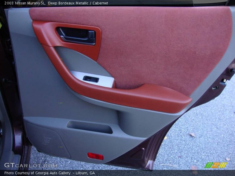 Deep Bordeaux Metallic / Cabernet 2003 Nissan Murano SL