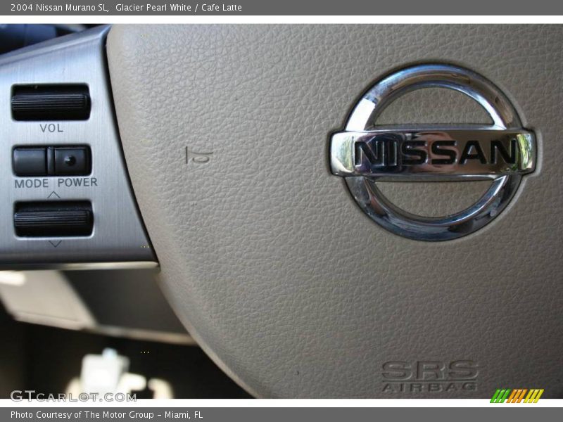 Glacier Pearl White / Cafe Latte 2004 Nissan Murano SL