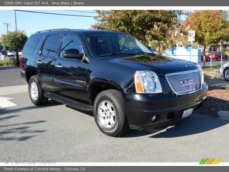 Onyx Black / Ebony 2008 GMC Yukon SLT 4x4