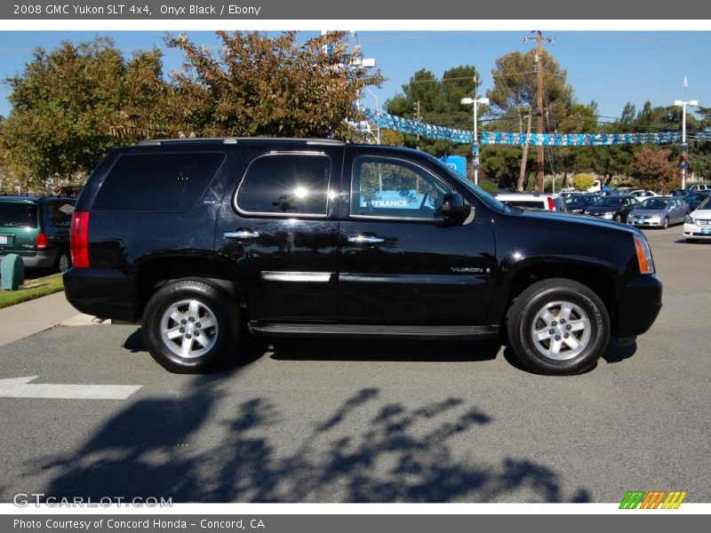Onyx Black / Ebony 2008 GMC Yukon SLT 4x4