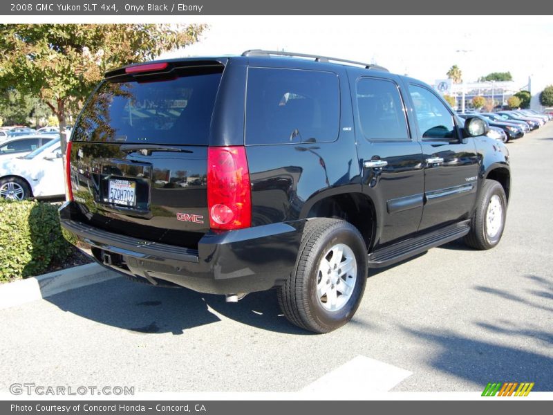 Onyx Black / Ebony 2008 GMC Yukon SLT 4x4