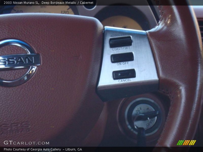 Deep Bordeaux Metallic / Cabernet 2003 Nissan Murano SL