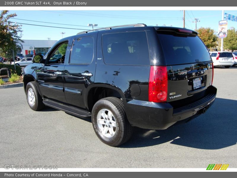Onyx Black / Ebony 2008 GMC Yukon SLT 4x4