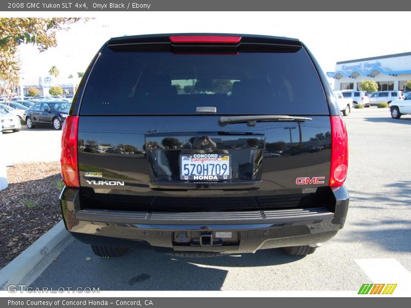 Onyx Black / Ebony 2008 GMC Yukon SLT 4x4
