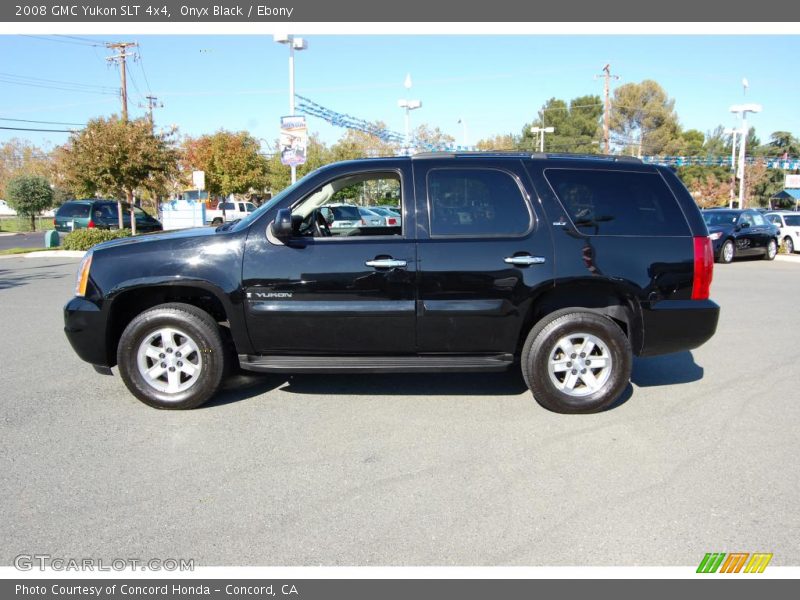 Onyx Black / Ebony 2008 GMC Yukon SLT 4x4