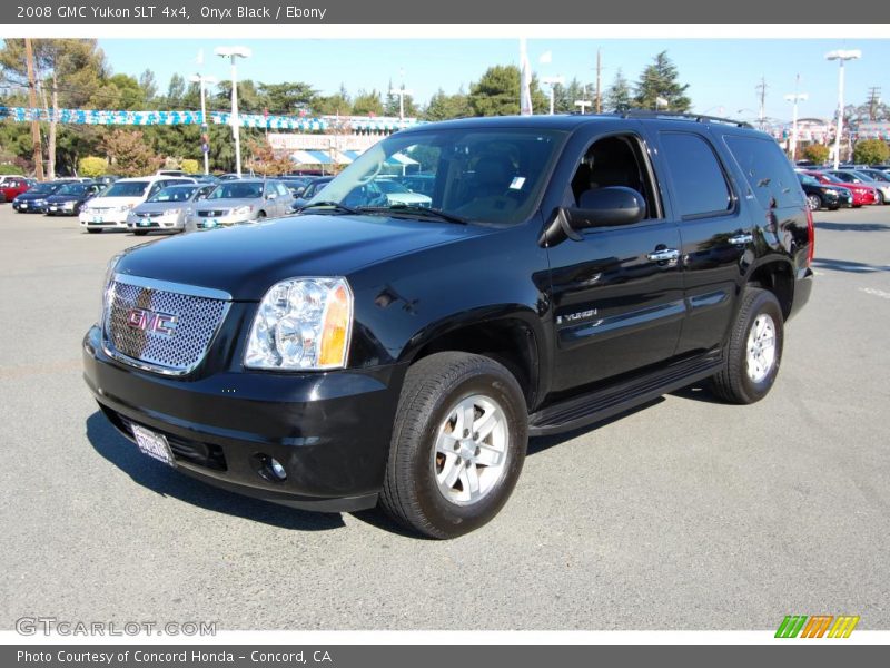 Onyx Black / Ebony 2008 GMC Yukon SLT 4x4