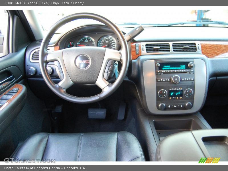 Onyx Black / Ebony 2008 GMC Yukon SLT 4x4