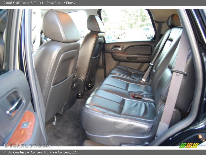 Onyx Black / Ebony 2008 GMC Yukon SLT 4x4