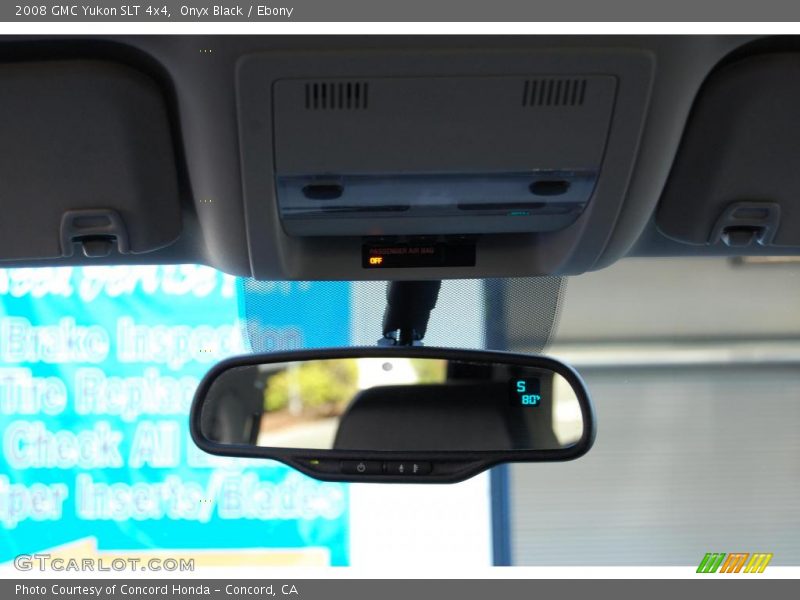 Onyx Black / Ebony 2008 GMC Yukon SLT 4x4