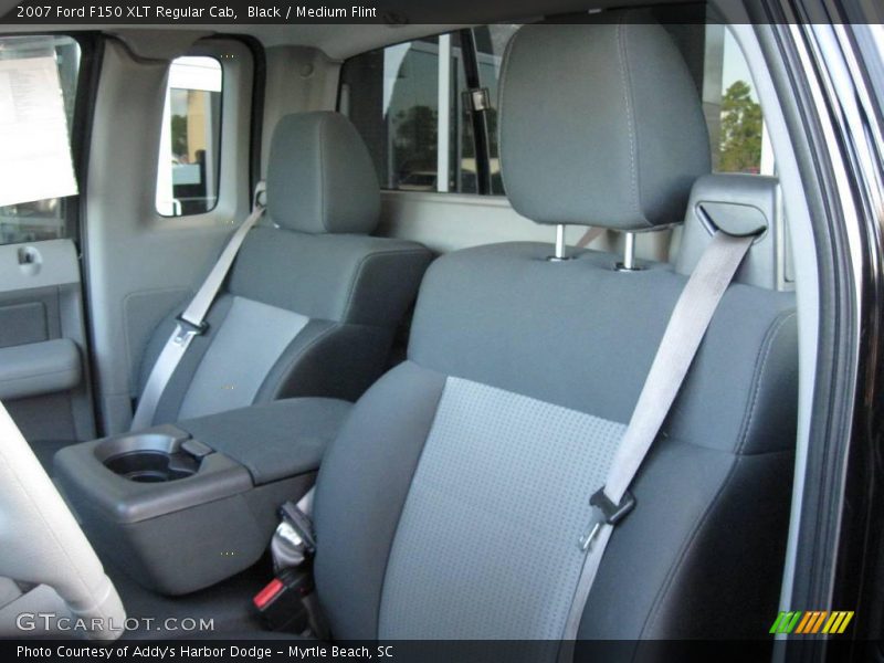 Black / Medium Flint 2007 Ford F150 XLT Regular Cab