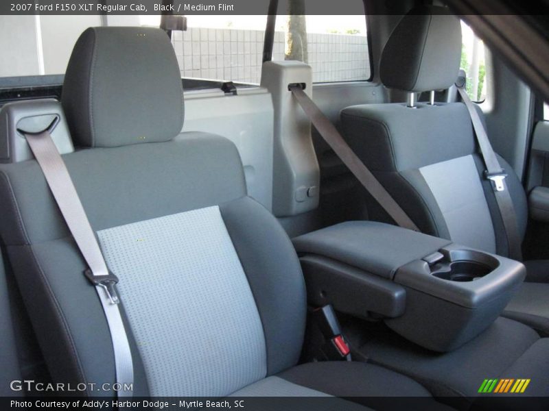 Black / Medium Flint 2007 Ford F150 XLT Regular Cab