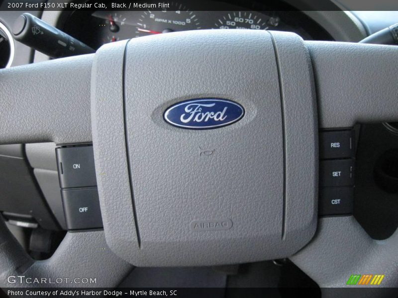 Black / Medium Flint 2007 Ford F150 XLT Regular Cab