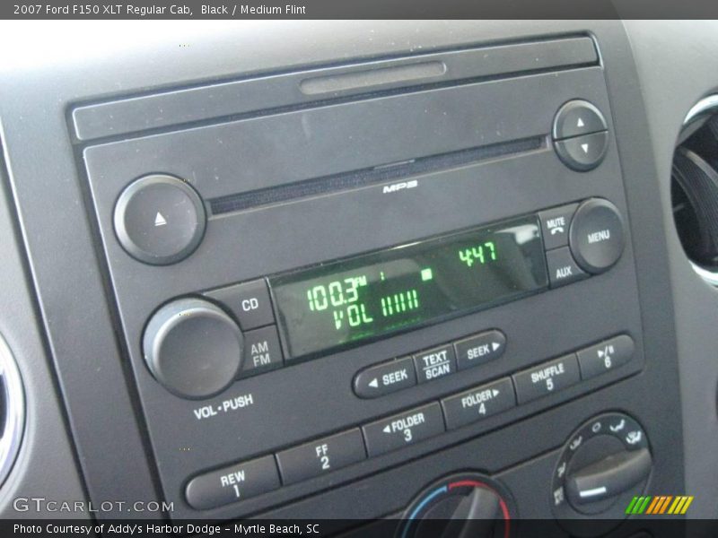 Black / Medium Flint 2007 Ford F150 XLT Regular Cab