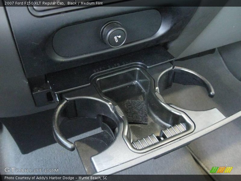 Black / Medium Flint 2007 Ford F150 XLT Regular Cab