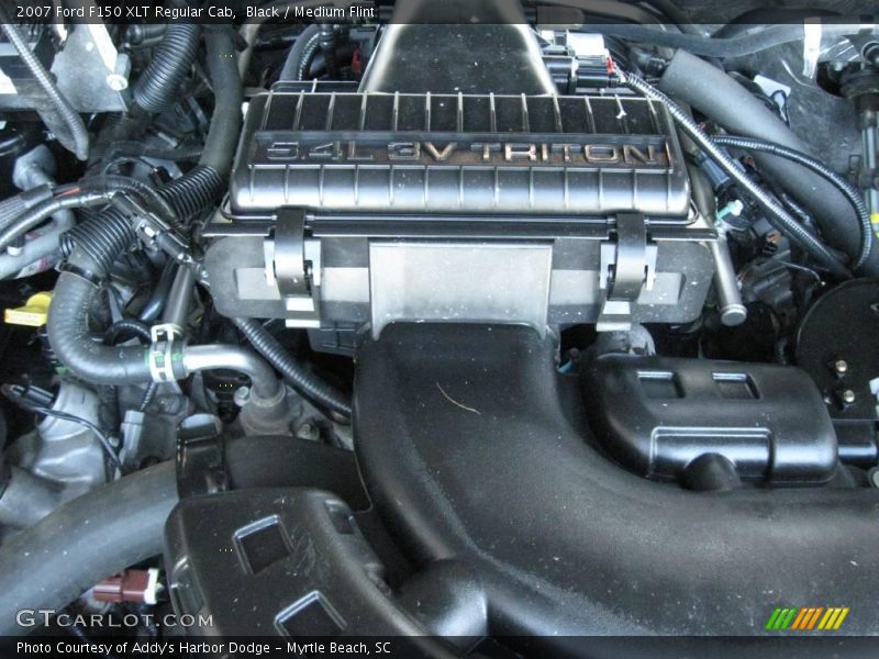 Black / Medium Flint 2007 Ford F150 XLT Regular Cab