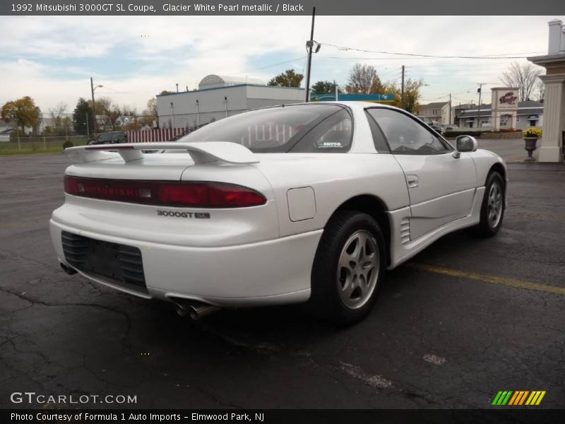 Glacier White Pearl metallic / Black 1992 Mitsubishi 3000GT SL Coupe