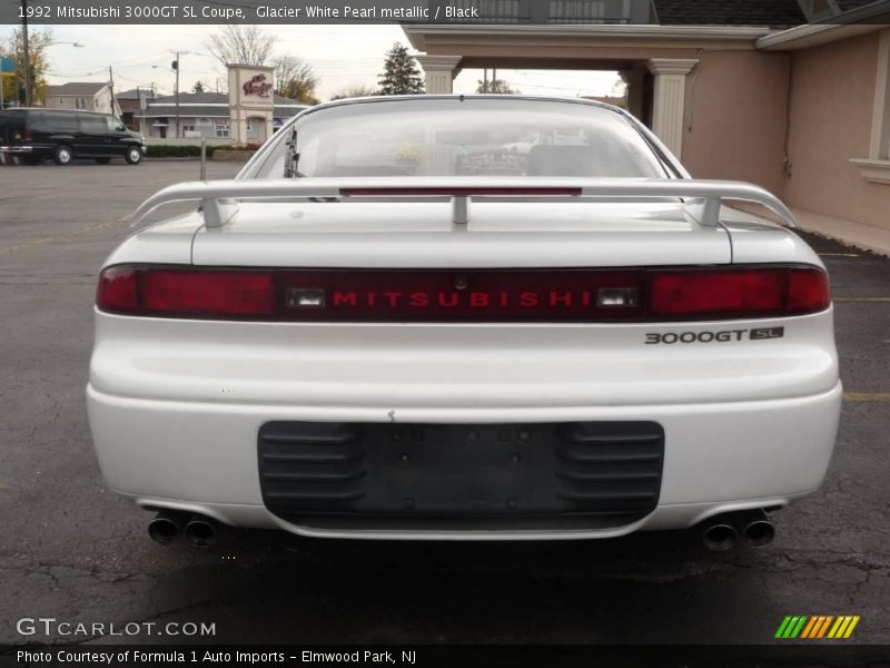 Glacier White Pearl metallic / Black 1992 Mitsubishi 3000GT SL Coupe