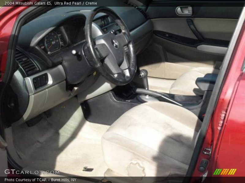 Ultra Red Pearl / Creme 2004 Mitsubishi Galant ES