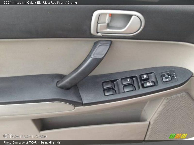 Ultra Red Pearl / Creme 2004 Mitsubishi Galant ES