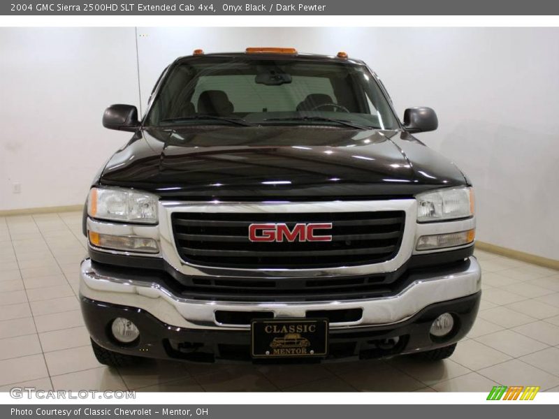 Onyx Black / Dark Pewter 2004 GMC Sierra 2500HD SLT Extended Cab 4x4