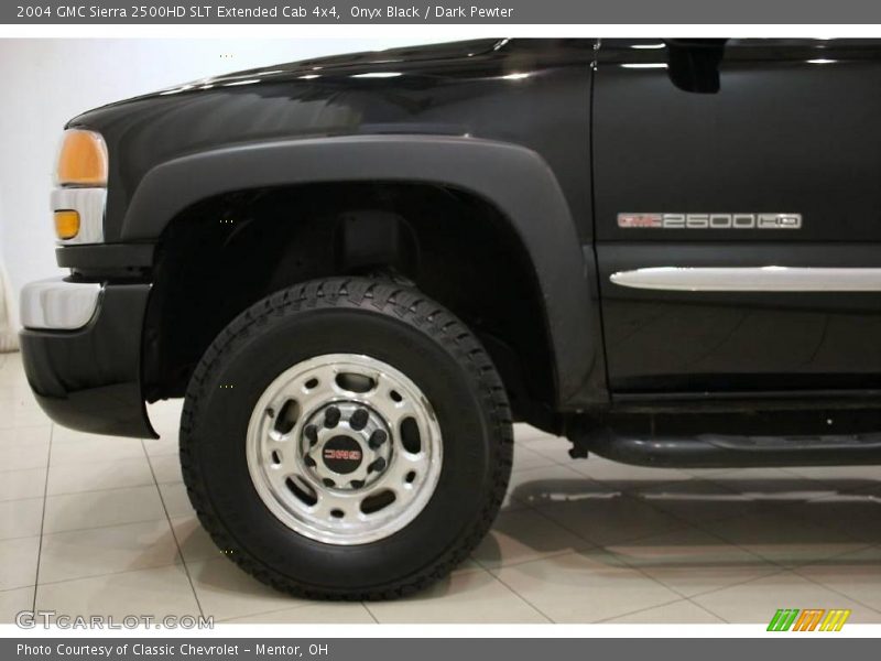 Onyx Black / Dark Pewter 2004 GMC Sierra 2500HD SLT Extended Cab 4x4